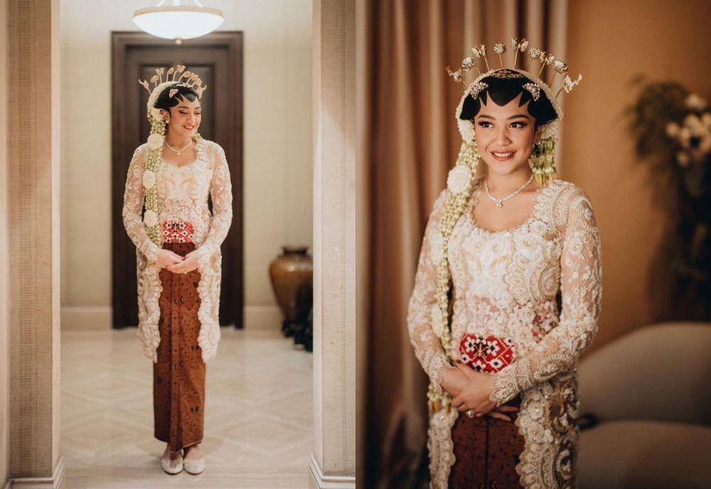 Kebaya akad nikah Putri Tanjung (instagram.com/ekhianam.official)