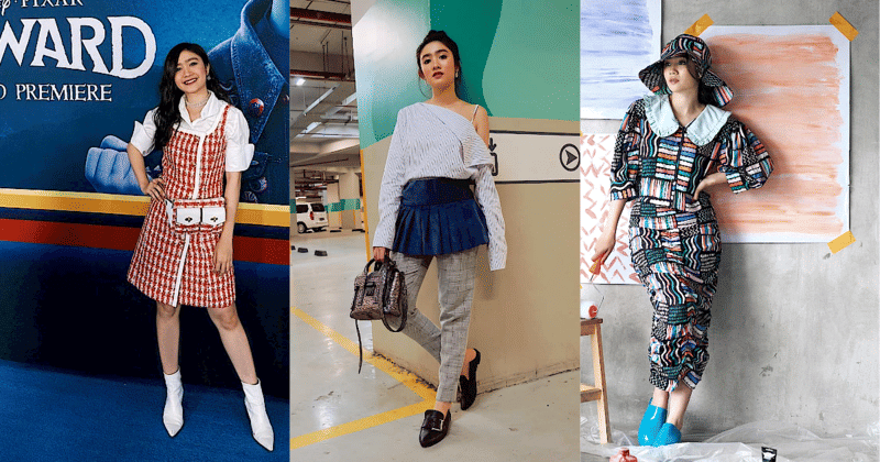 9 Ide Tampil Girly Ala Febby Rastanty, Pemeran Ani di Balada Si Roy