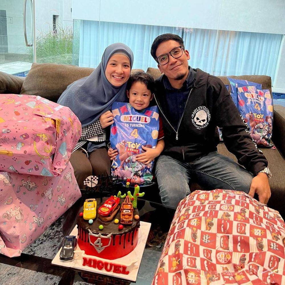 potret perayaan ulang tahun Miguel Arrawsya Janied (instagram.com/desta80s)