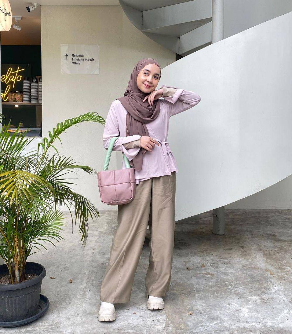 style feminin selebgram Syahla Effendi (instagram.com/syahlaeffendi)