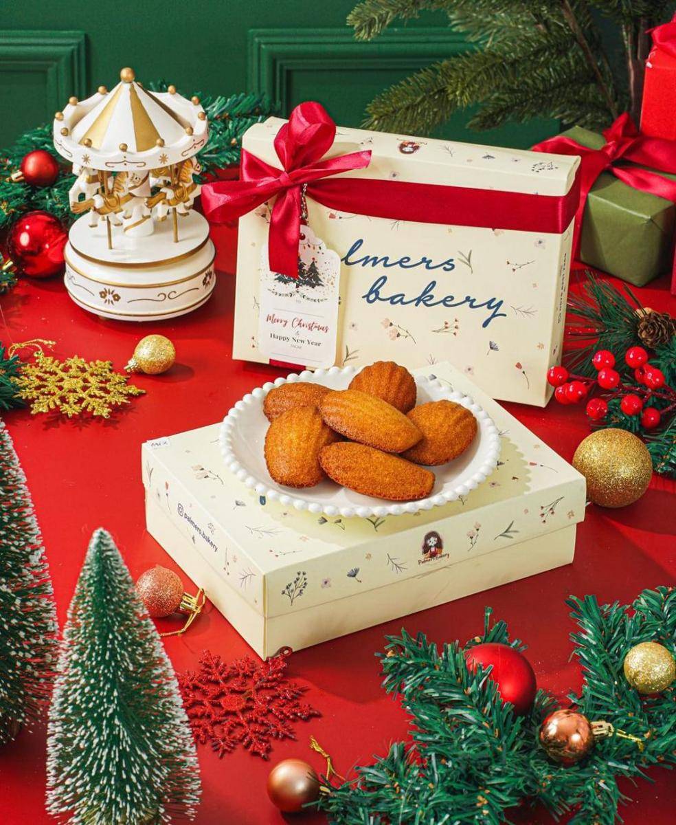 ilustrasi hamper kue madeleine dari Palmers Bakery (instagram.com/palmers.bakery)