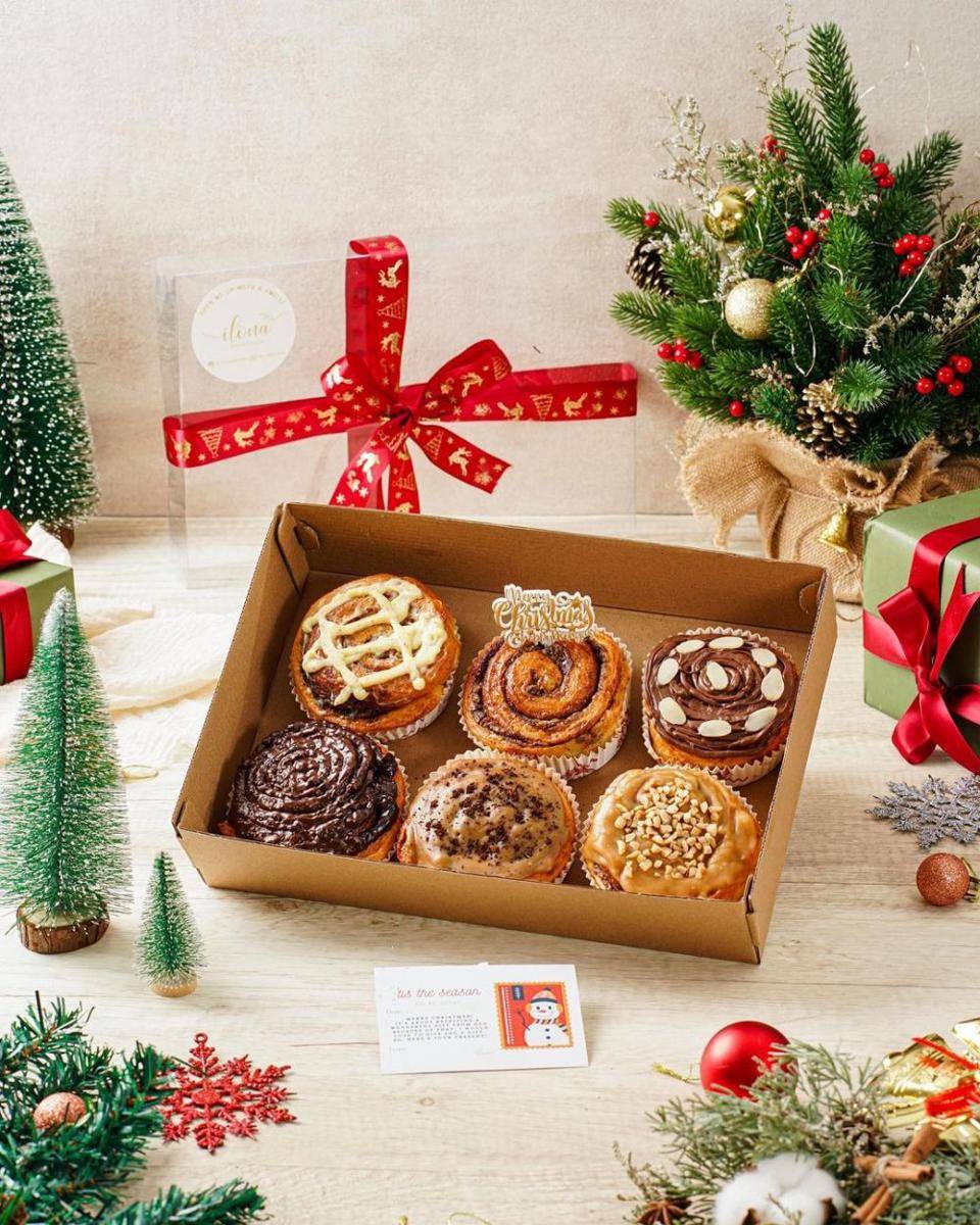 ilustrasi hamper cinnamon roll dari Ilona Bakehouse (instagram.com/ilona_bakehouse)