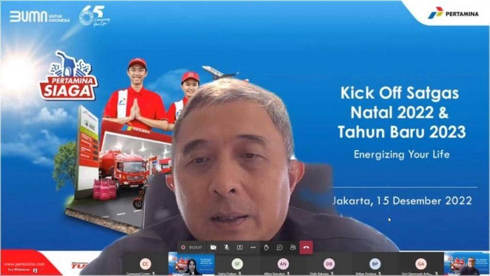 Peluncuran Satgas Nataru 2023 (Dok. Pertamina)