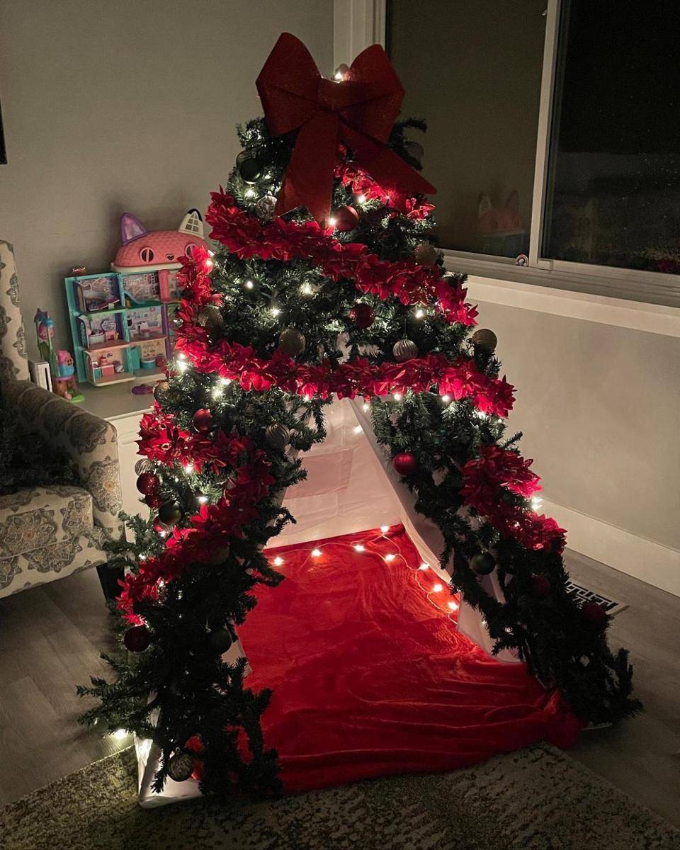 potret dekorasi natal kreatif (instagram.com/janellewang)