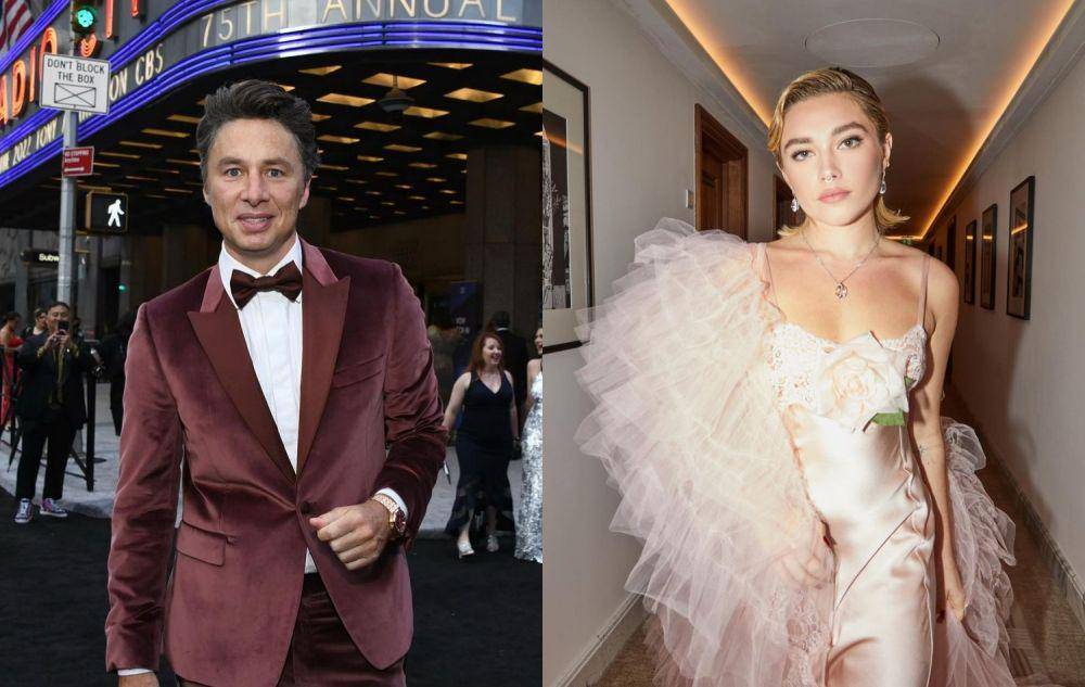 Zach Braff (instagram.com/zachbraff) | Florence Pugh (instagram.com/florencepugh)
