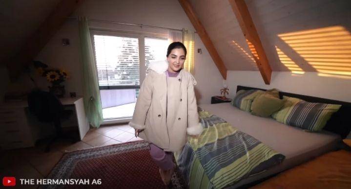potret rumah Sarah Menzel di Jerman (youtube.com/The Hermansyah A6)