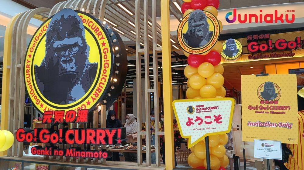 Grand Opening Go! Go! Curry. duniaku.com/Adhitya Daniel