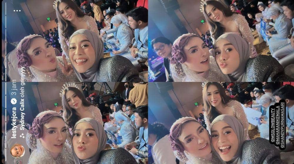 potret artis di anniversary ke-6 MS Glow (instagram.com/lestykejora)