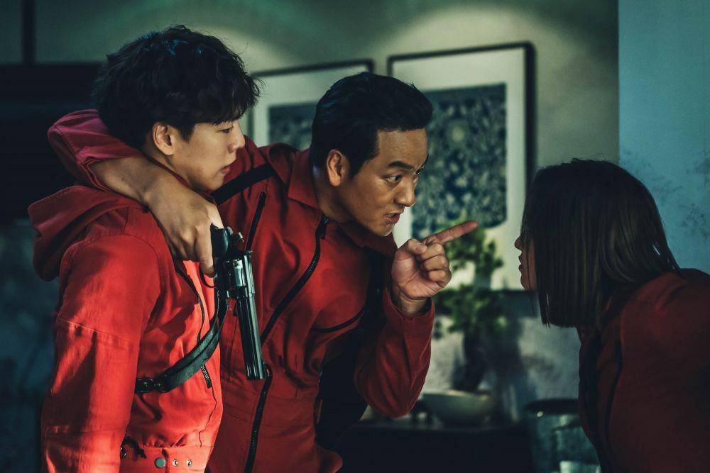 Still cut drama Korea Money Heist Korea: Joint Economic Area Part II (dok. Netflix/Money Heist Korea: Joint Economic Area Part II/)