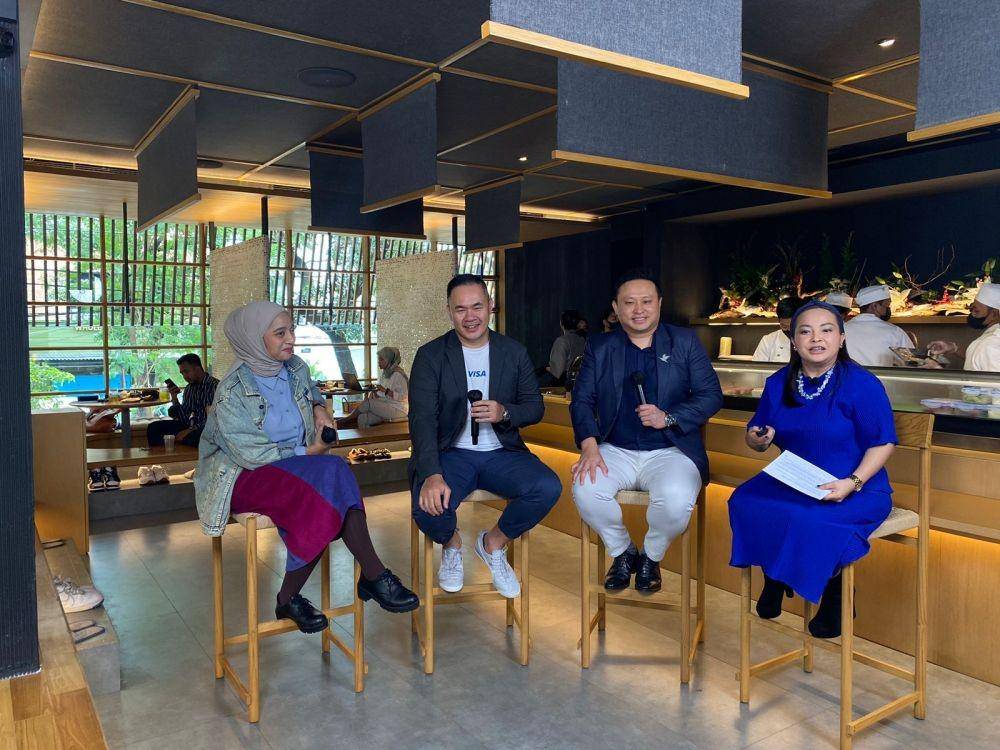 Diskusi bersama VISA & Traveloka Tren Traveling Lintas Negara untuk Healing Anti-Ribet: a Contactless Journey (Dok. IDN Times)