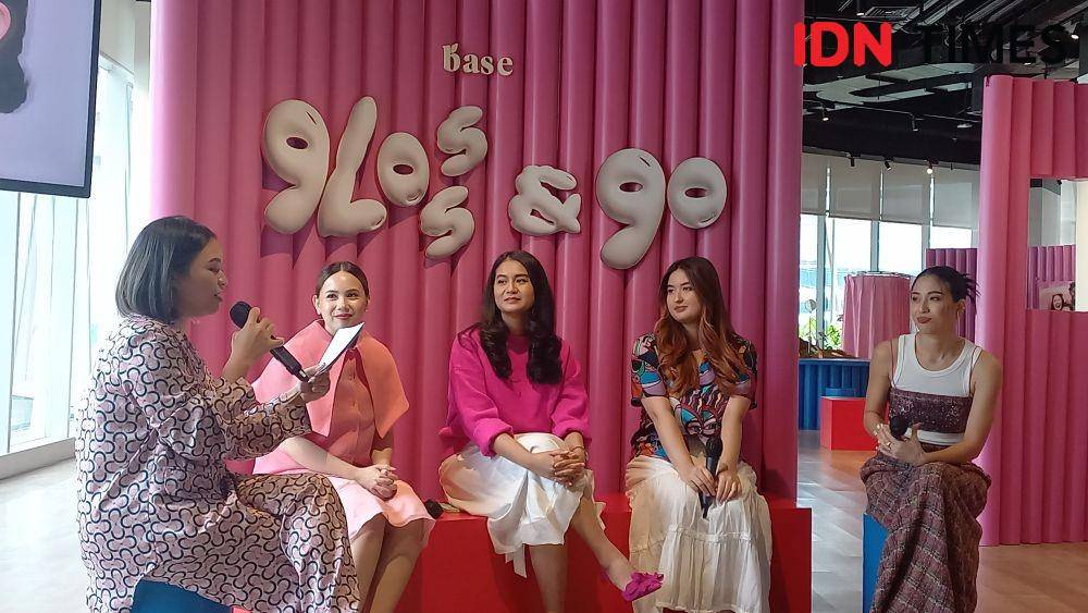 BASE Gloss & Go Liptint Launch Event, Alila SCBD, Jumat (16/12/2022). (IDN Times/Aprodithe Kyrie)