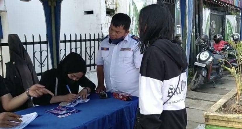 Suasana program mudik gratis Nataru Pemprov Sumut 2022 (Dok. Istimewa)
