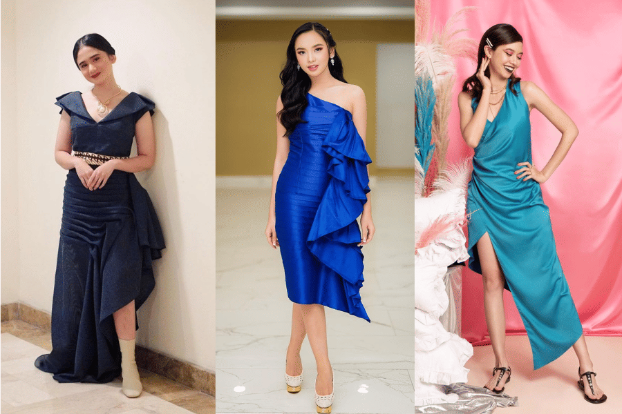 10 Dress Asimetris untuk Party ala Artis, Lyodra Tampak Stunning!