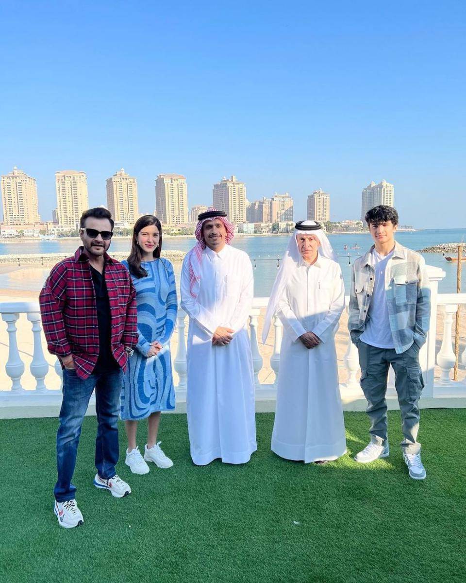 Sanjay Kapoor di Qatar (instagram.com/sanjaykapoor2500)