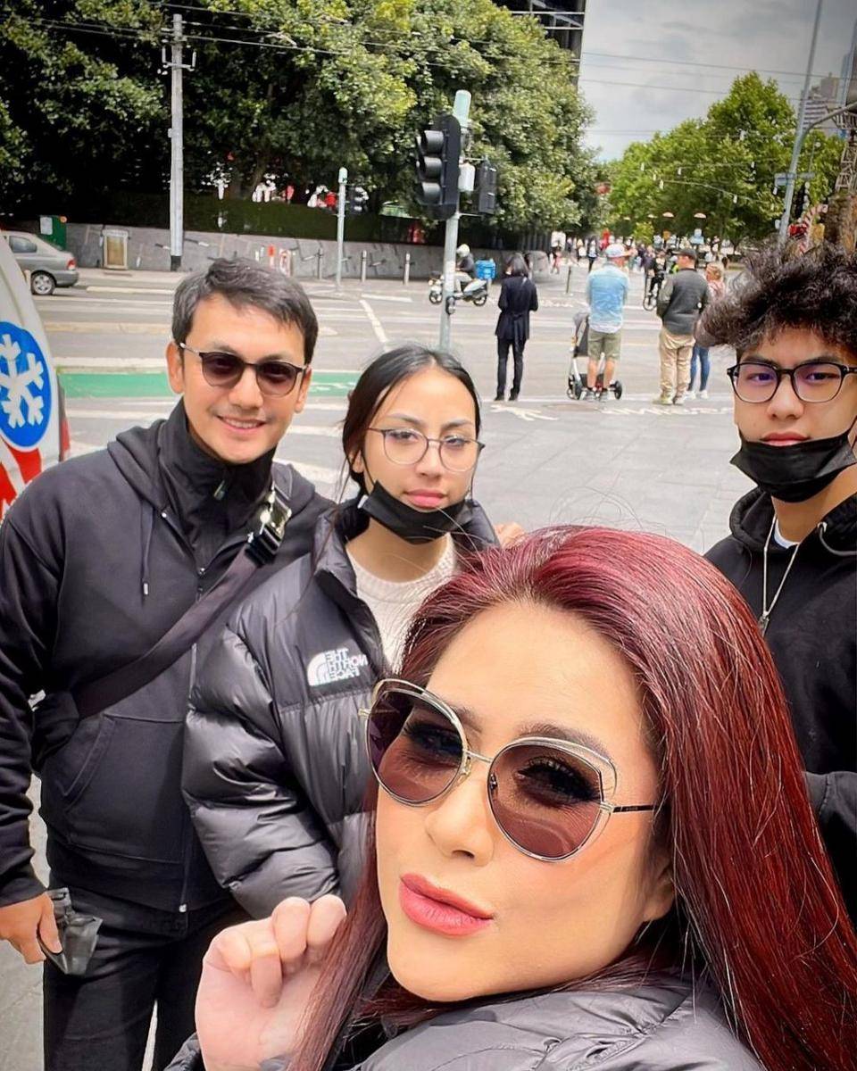 potret keluarga Gunawan di Australia (instagram.com/gunawan_sudrajat_real)