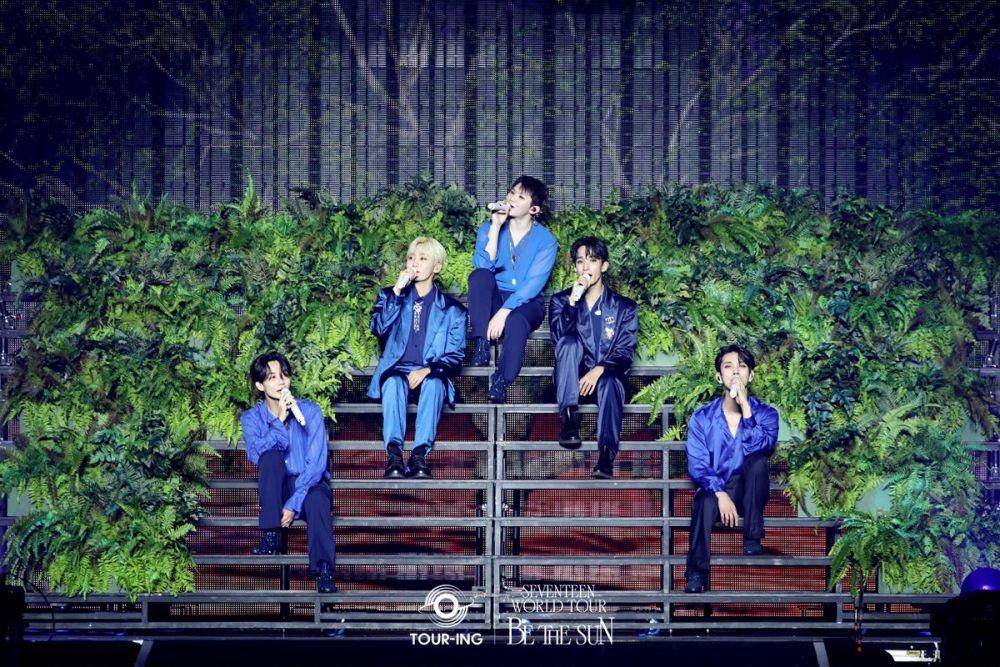 Vocal Team di SEVENTEEN WORLD TOUR [BE THE SUN] (twitter.com/pledis_17)