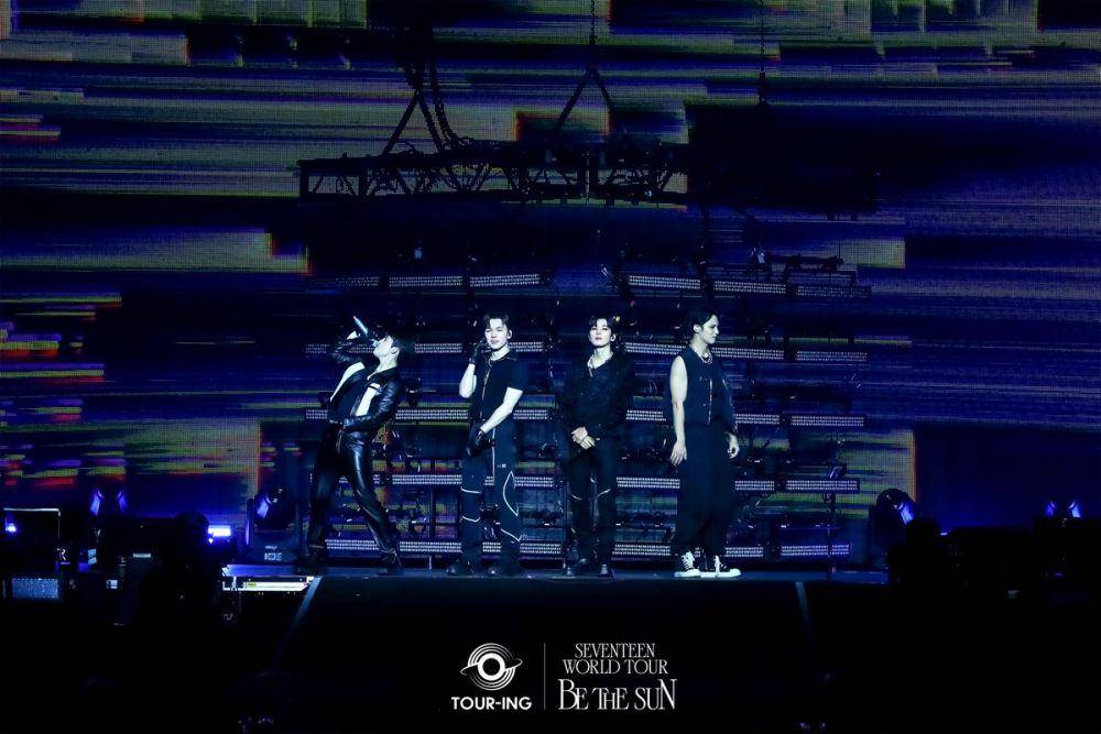Hip Hop Team di SEVENTEEN WORLD TOUR [BE THE SUN] (twitter.com/pledis_17)