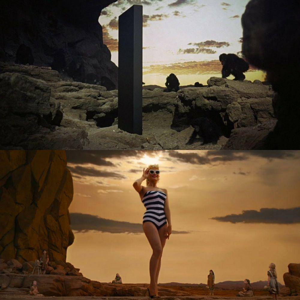 2001: A Space Odyssey (dok. MGM Pictures/2001: A Space Odyssey) | Barbie (dok. Warner Bros. Pictures/Barbie)