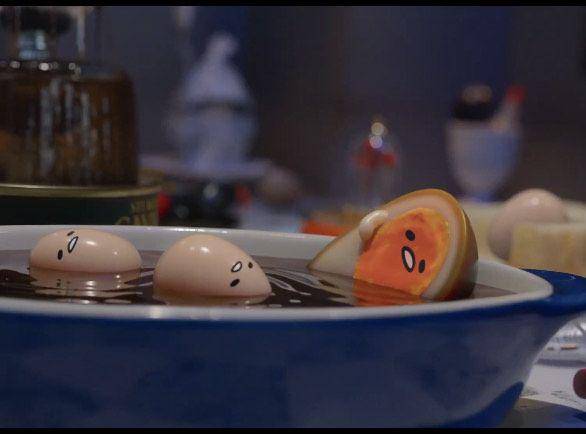 Cuplikan film Gudetama (instagram.com/netflixjp)