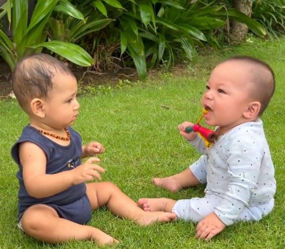 Baby Don dan baby Izz (instagram.com/inijedar)