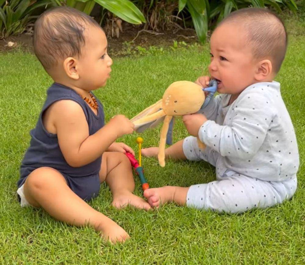 Baby Don dan baby Izz (instagram.com/inijedar)