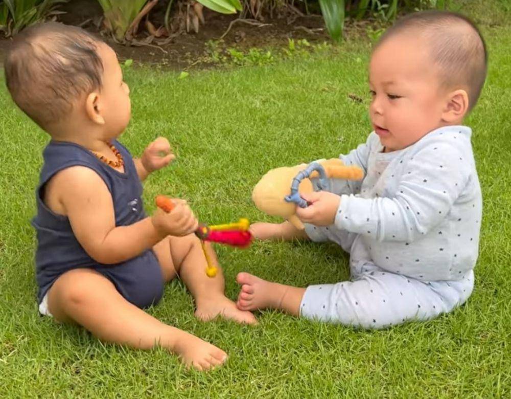 Baby Don dan baby Izz (instagram.com/inijedar)