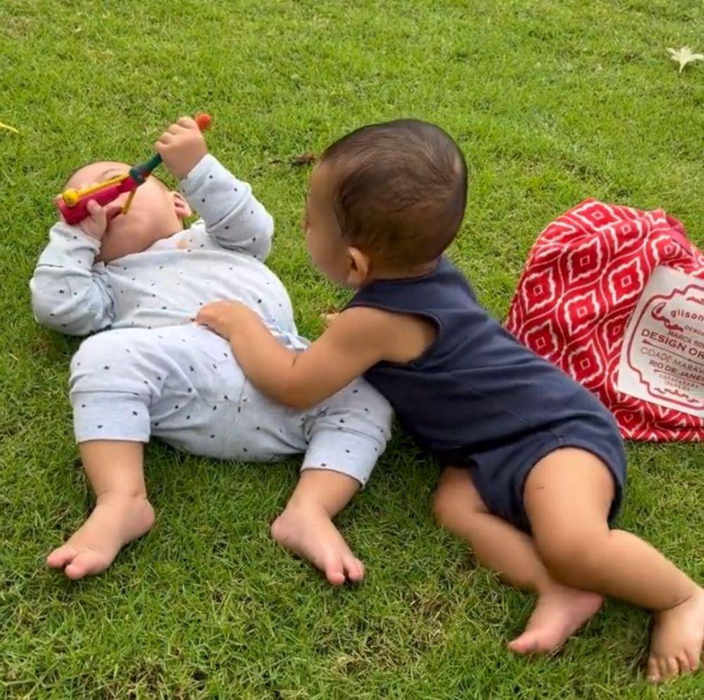 Baby Don dan baby Izz (instagram.com/inijedar)