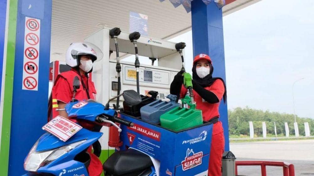 Ilusrasi pendistribusian BBM Pertamina (Dok. Pertamina)