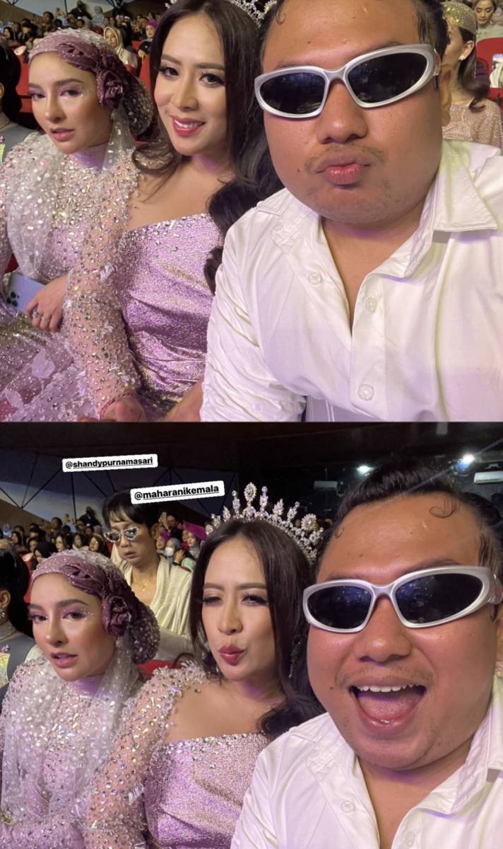 potret artis di Anniversary MS Glow yang ke-6 (instagram.com/keanuagl)