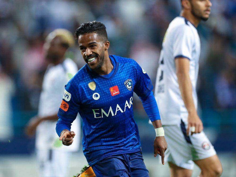 Nawaf Al Abed, pemain Al Hilal tahun 2009 sebagai pencetak gol tercepat di dunia (twitter.com/Alhilal_EN)