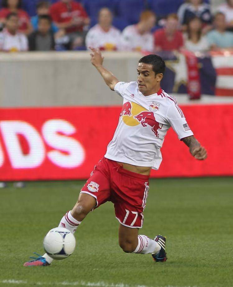 Tim Cahill, pemain New York Red Bulls tahun 2013 (redbull.com)