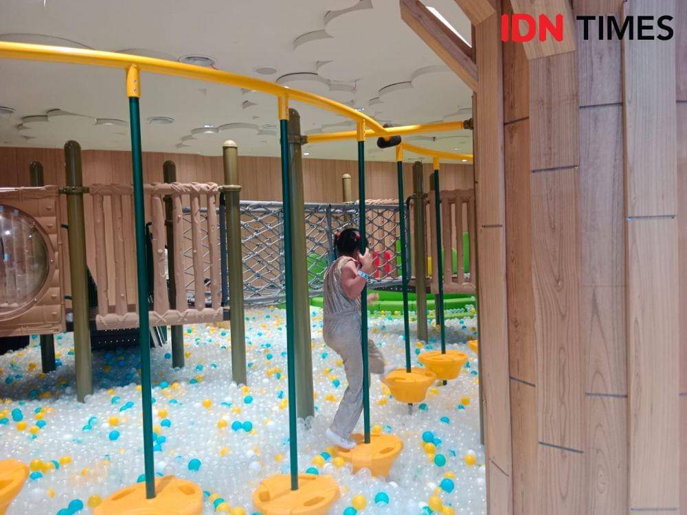 Pembukaan Miniapolis di Plaza Indonesia. Jumat (16/12/2022). IDN Times/Adyaning Raras