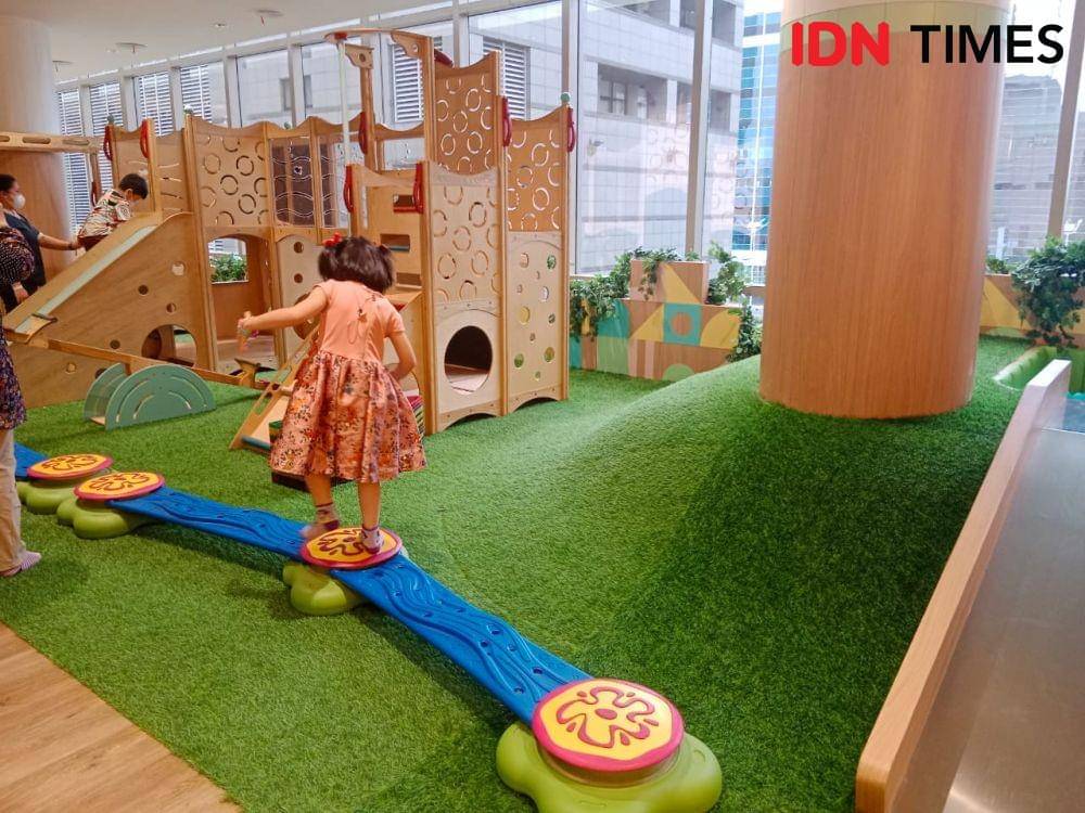 Pembukaan Miniapolis di Plaza Indonesia. Jumat (16/12/2022). IDN Times/Adyaning Raras