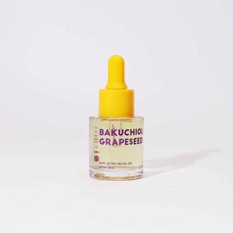 Bloomka Bakuchiol and Grapeseed Anti-Acne Facial Oil (shopee.co.id/restbeautyofficial)