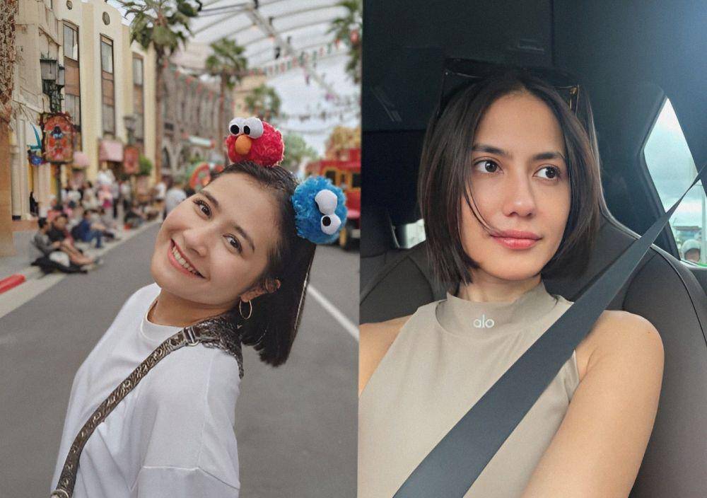 potret Prilly Latuconsina dan Pevita Pearce dengan rambut pendeknya (instagram.com/prillylatuconsina96 | instagram.com/pevpearce)