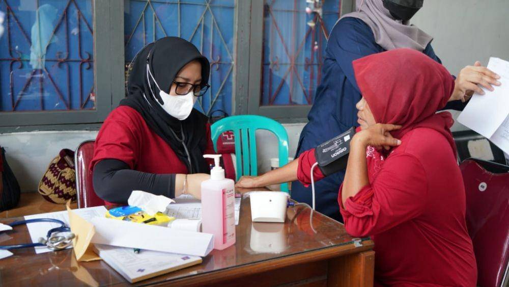 Kemenkumham salurkan bantuan korban gempa Cianjur, Jumat (17/12/2022)/dok Humas Jumat