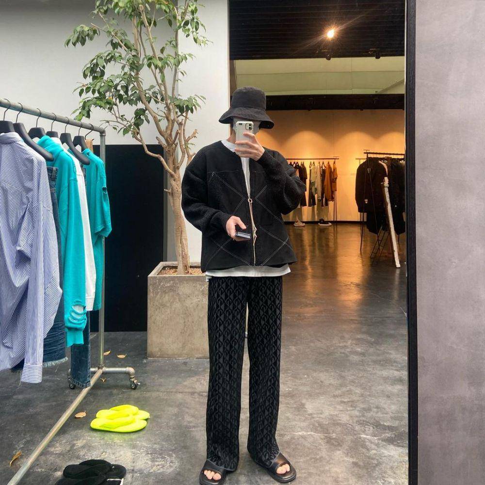 OOTD ngedate ala Lee Jae Wook (instagram.com/jxxvvxxk)