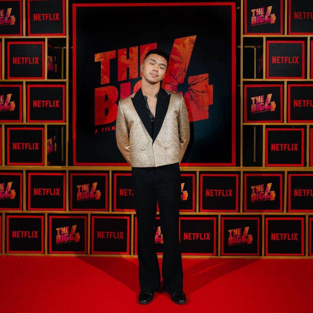 Potret Kristo Immanuel saat gala premier film The Big 4 (instagram.com/kristo.immanuel)