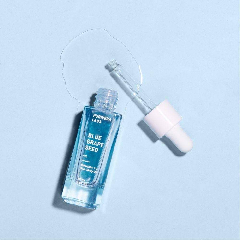 Purivera Botanicals Blue Grapeseed Serum Oil (shopee.co.id/beautyhaulindo)