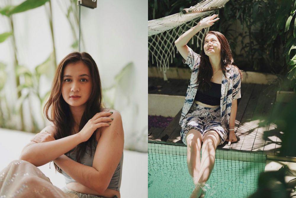 10 Momen Seru Dea Annisa Liburan di Bali, Bikin Betah!
