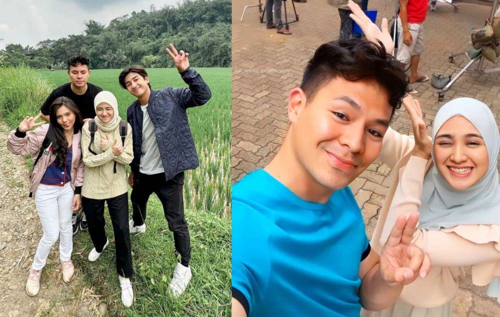 9 Potret Akrab Cut Syifa dan Fero Walandouw di Sinetron Tajwid Cinta