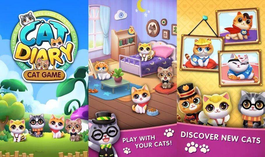 ilustrasi game Cat Diary (play.google.com/Joynow Studio)