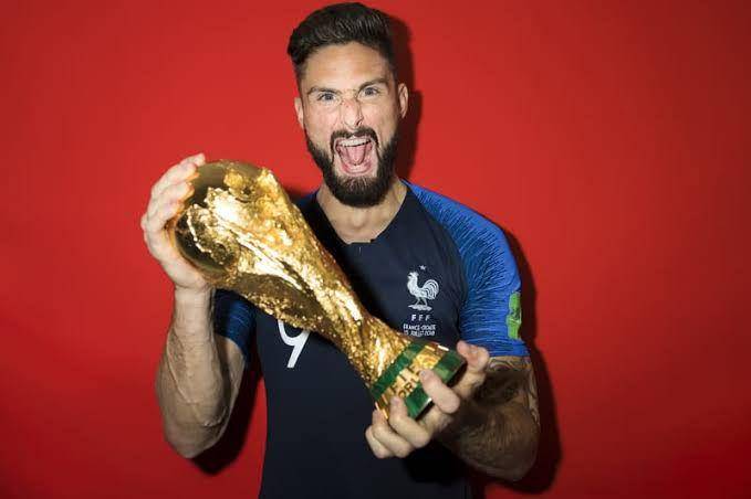Olivier Giroud sukses menjuarai Piala Dunia 2018 bersama Timnas Prancis (fifa.com)