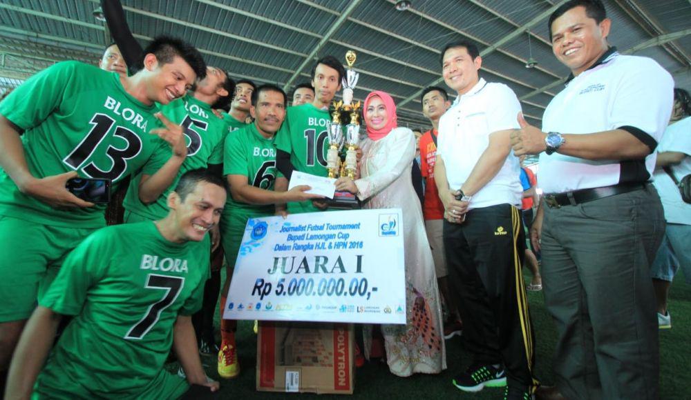 Polisi yang Nyamar Jadi Wartawan Pernah Juara Futsal di Lamongan