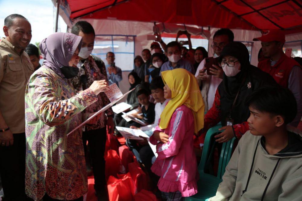30 Anak Jadi Yatim Piatu Pasca-Gempa Cianjur, Mensos Bantu Tabungan