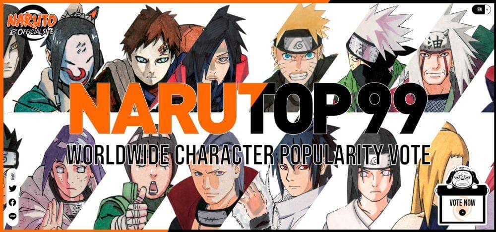 Gambar dari situs NARUTOP99. (narutop99.naruto-official.com)