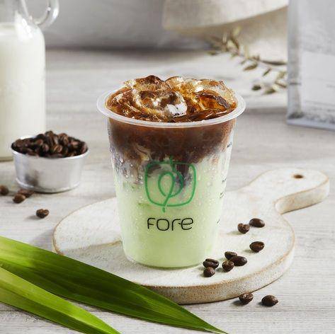 Pandan Latte Fore Coffee (fore.coffee)