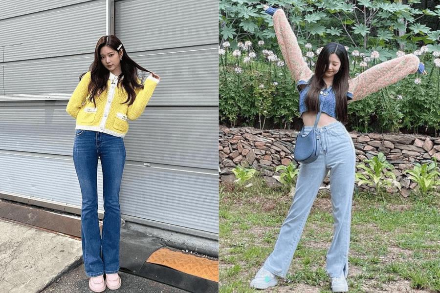 9 Mix and Match Denim ala Kim Minju Eks IZ*ONE, Kece Banget, lho!