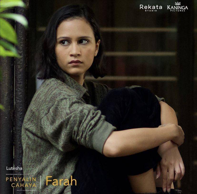 potret Lutesha di film penyalin cahaya (instagram.com/lutesha)