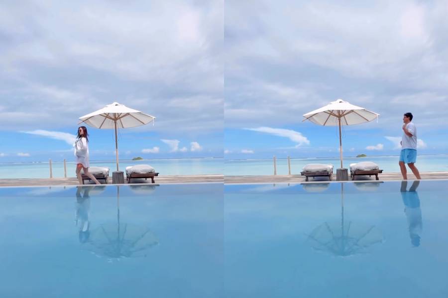 momen honeymoon Jiyeon T-ara dan Hwang Jae Gyun (instagram.com/jaegyun0728)